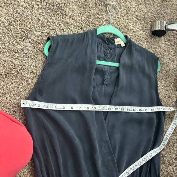 Cloth & Stone Anthro Tencel Jumpsuit Tie Waist Sleeveless Drawstring Jogger M - Picture 12 of 16